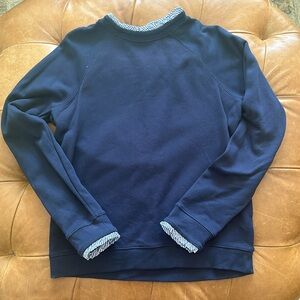 J. Crew Navy Sweatshirt size medium